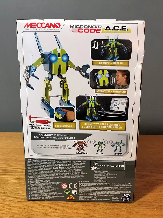 Meccano Micronoid Robot ACE — Toys 'N Little Treasures